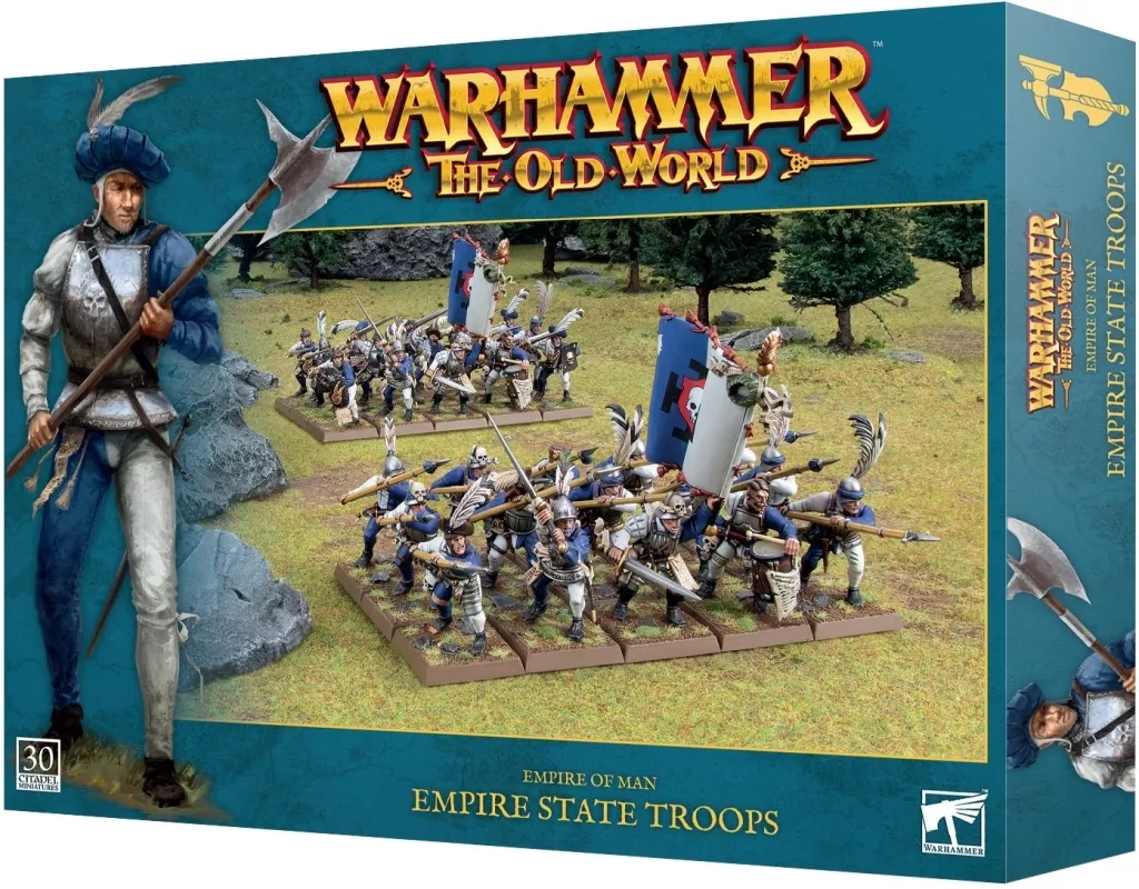 ミニチュアゲーム　エンパイア・オヴ・マン： エンパイア・ステート・トループ 「ウォーハンマー オールドワールド」 (Empire of Man： Empire State Troops) [06-109]