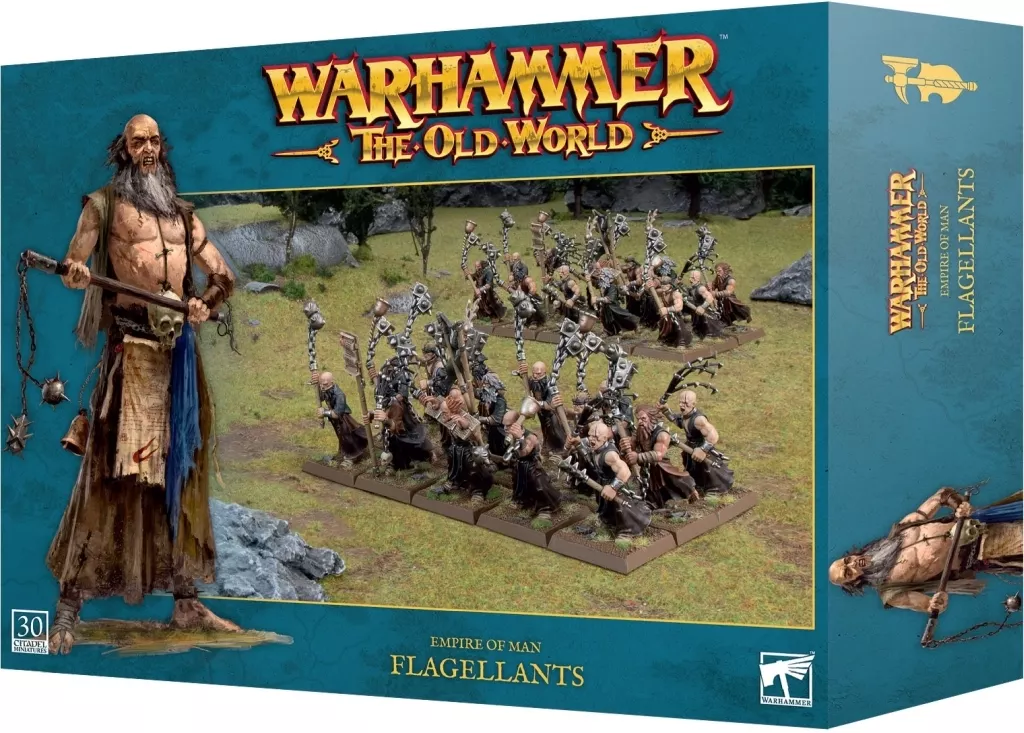 ミニチュアゲーム　エンパイア・オヴ・マン： フラジェラント 「ウォーハンマー オールドワールド」 (Empire of Man： Flagellants) [06-111]
