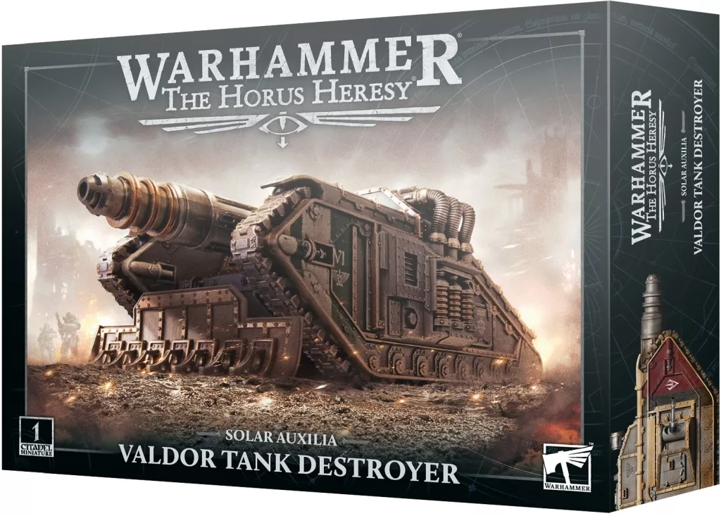 ミニチュアゲーム　ソーラー・アウクシリア： ヴァルドール・タンクデストロイヤー 「ウォーハンマー ホルス・ヘレシー」 (Solar Auxilia： Valdor Tank Destroyer) ［31-110］