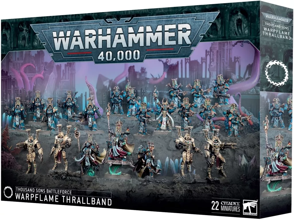 バトルフォース： サウザンド・サン - 魔焔の隷属軍 「ウォーハンマー40000」 (Thousand Sons： Warpflame Thrallband) [36-05](開封済み/完揃い未保証)
