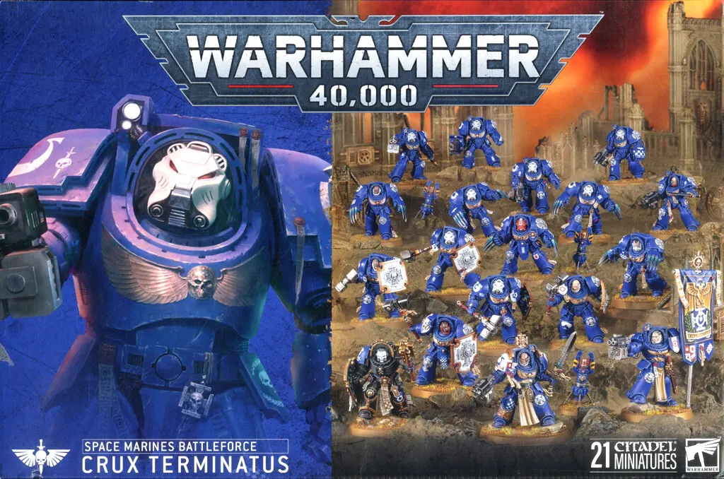 バトルフォース： スペースマリーン： 滅殺十字章 「ウォーハンマー40000」 (Space Marines： Crux Terminatus) [48-103]