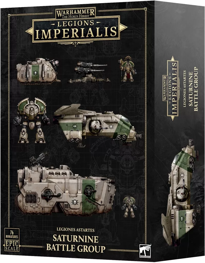 レギオンズ・インペリアリス： レギオネス・アスタルテス： サターナイン・バトルグループ 「ウォーハンマー ホルス・ヘレシー」 (Legion Imperialis： Legiones Astartes： saturnine Battle Group) [03-104]