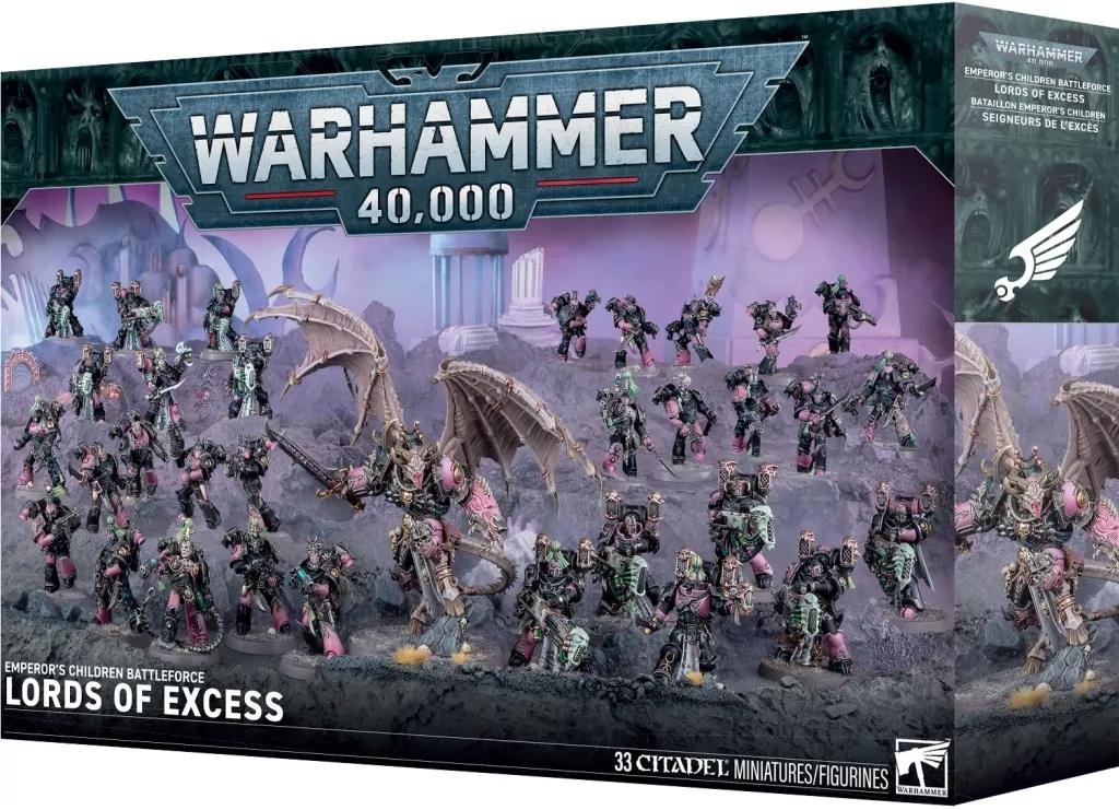 エンペラーズ・チルドレン・バトルフォース： 悦楽の支配者たち 「ウォーハンマー40000」 (Emperor’s Children： Lords of Excess) [37-12]