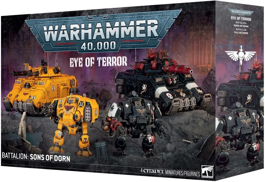 アイ・オヴ・テラー・バタリオン： ドルンの子ら 「ウォーハンマー40000」 (Eye of Terror Battalion： Sons of Dorn) [55-33]