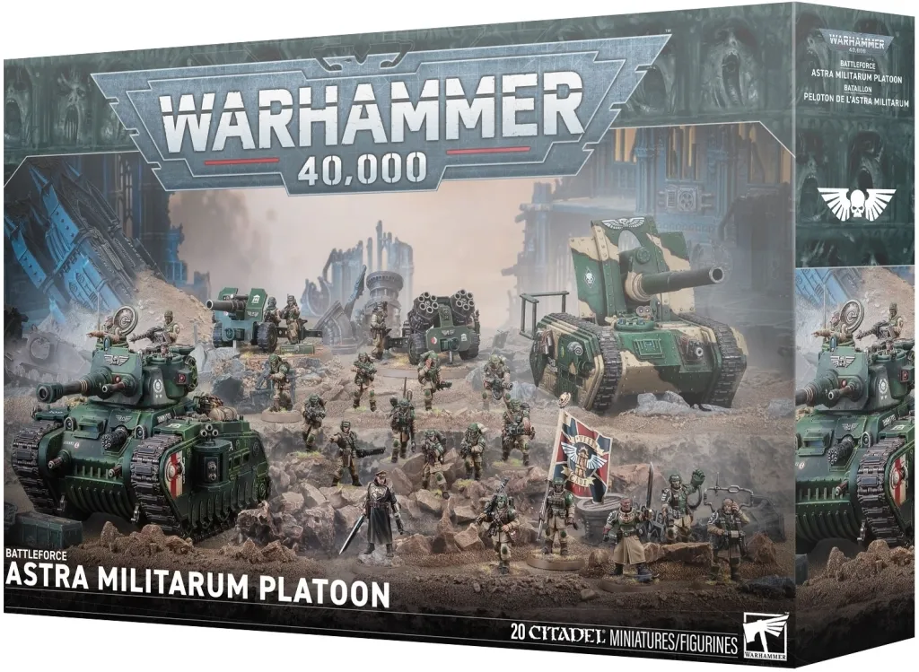 バトルフォース： アストラ・ミリタルム小隊 「ウォーハンマー40000」 (Battleforce： Astra Militarum Platoon) [47-48]