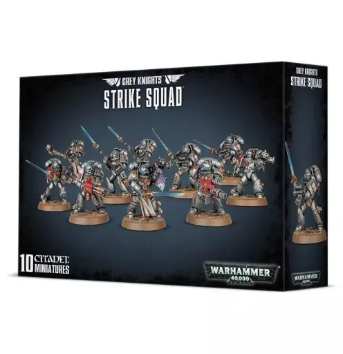 ミニチュアゲーム　グレイナイト ストライク・スカッド 「ウォーハンマー40000」 (Grey Knights Strike Squad) [57-08]