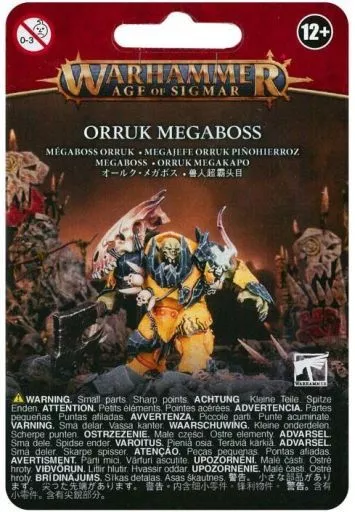 ミニチュアゲーム　オールク ウォークラン： オーク・メガボス 「ウォーハンマー エイジ・オブ・シグマー」 (Orruk Warclans： Orruk Megaboss) [89-26]