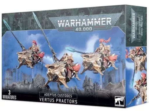 ミニチュアゲーム　アデプトゥス・カストーデス： ウェルトゥス プラエトール 「ウォーハンマー40000」 (Adeptus Custodes： Vertus Praetors) [01-12]