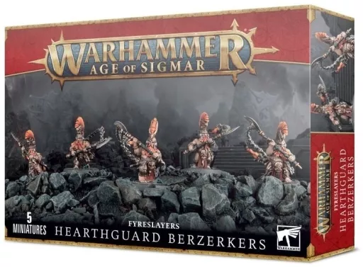 ミニチュアゲーム　ファイアスレイヤー： ハースガード 「ウォーハンマー エイジ・オヴ・シグマー」 (Fyreslayers Hearthguard) [84-24]
