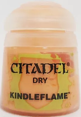 Peinture Citadel Dry Kindleflame – Pot 12 Ml, Texture Spéciale Pour Brossage à Sec, Modélisme Et Figurines