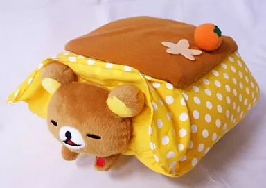 リラックマ ものぐさコタツぬいぐるみ全２種、クルクルぬいぐるみ全３種　５体セット 楽天市場】リラックマ チャイロイコグマのよつあしぬいぐるみXL