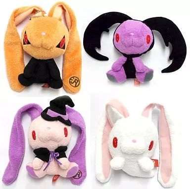 駿河屋 -<中古>全4種セット 汎用うさぎぬいぐるみ(第1回ハロウィン商戦