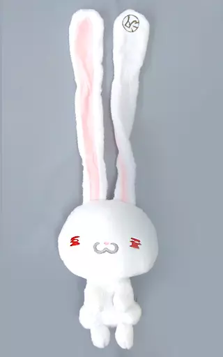 レア　チャックスGP　汎用うさぎ　ぬいぐるみ　けいれん　白 レア チャックスGP 汎用うさぎ ぬいぐるみ けいれん 白 - メルカリ