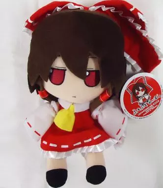 [タグ有・美品]博麗霊夢 ふもふもれいむ。 東方ぬいぐるみシリーズ1 「東方Project」