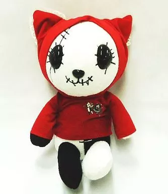 HANGRY &ANGRY ぬいぐるみ③ ハングリーアングリー　パーカー赤 駿河屋 -<中古>アングリー(レッド) パーカーぬいぐるみ