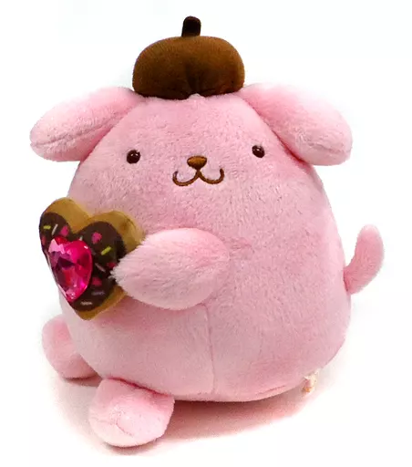 駿河屋 - 【買取】プリン(ピンク) ハートデコドーナツぬいぐるみ