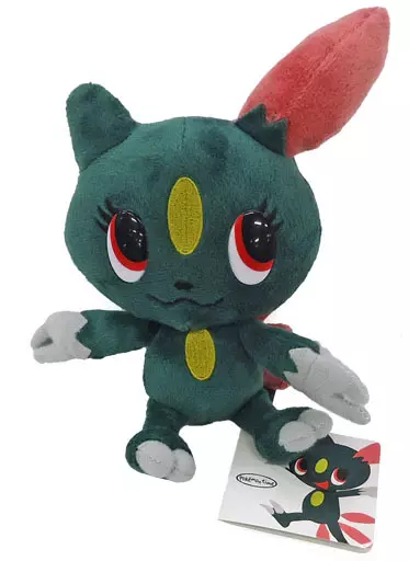 ぬいぐるみ　[タグ有・美品] ピタっとニューラ ぬいぐるみ Pokemon time 「ポケットモンスター」 ポケモンセンター限定