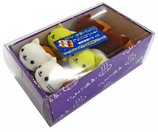 にゃんこ温泉まんじゅう ヌイグルミ にゃんにゃんにゃんこ にゃんこ温泉まんじゅうセット