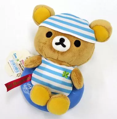 リラックマ コリラックマ 水着 アニバーサリーぬいぐるみ 原宿店2周年記念 駿河屋 -<中古>コリラックマ(水着) アニバーサリーぬいぐるみ(原宿店2