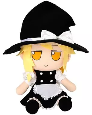 霧雨魔理沙 でかふもまりさ。 「東方Project」 東方ぬいぐるみシリーズ EX2(タグ付・美品)