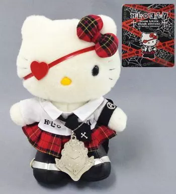 駿河屋 - 【買取】パンクキティ ぬいぐるみ(M) 「ハローキティ×嶽本