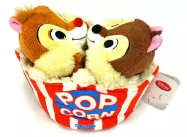ぬいぐるみ　チップとデール ぬいぐるみ(ポップコーン) Super Market 「ディズニー」