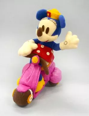 ミニーマウス　オルゴール　ぬいぐるみ　スクーター　ディズニーシー 駿河屋 -<中古>ミニーマウス(スクーター) オルゴールぬいぐるみ