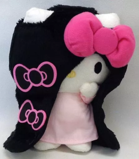 貞子3D2×ハローキティぬいぐるみ 駿河屋 -<中古>キティ(貞子) ぬいぐるみ 「貞子3D2×ハローキティ