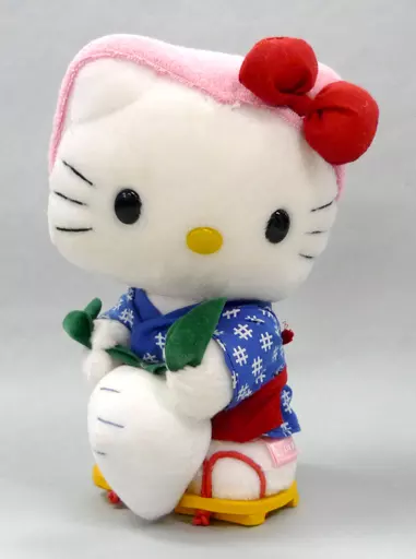 駿河屋 -<中古>キティ(桜島大根) ぬいぐるみM 「ハローキティ」 鹿児島