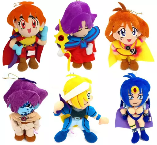 スレイヤーズ ぬいぐるみ 全6種コンプ 1995年 レトロ 駿河屋 -<中古>全6種セット ぬいぐるみ 「スレイヤーズ」（ぬいぐるみ）