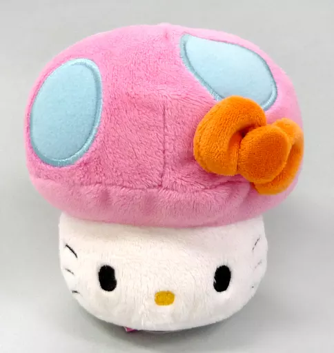 駿河屋 -<中古>キティ(ピンク) キノコビーンドール(ぬいぐるみ