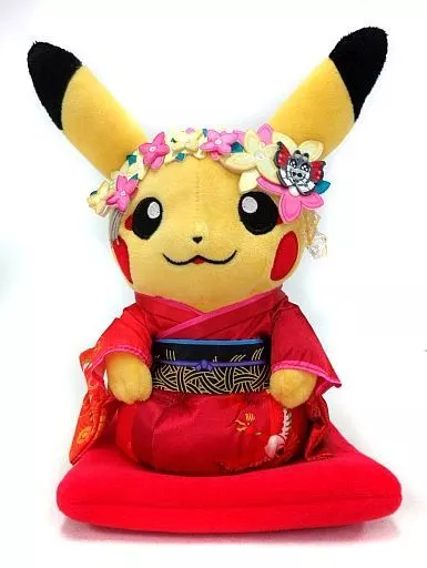 ぬいぐるみ　舞妓はんピカチュウ おすわりver. ぬいぐるみ 「ポケットモンスター」 ポケモンセンターキョウト限定