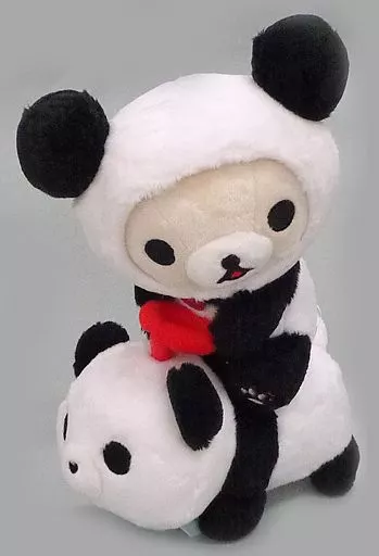 ぬいぐるみ　コリラックマ(乗り物) パンダでごろんテーマ あつめてぬいぐるみ 「リラックマ」 リラックマストア限定