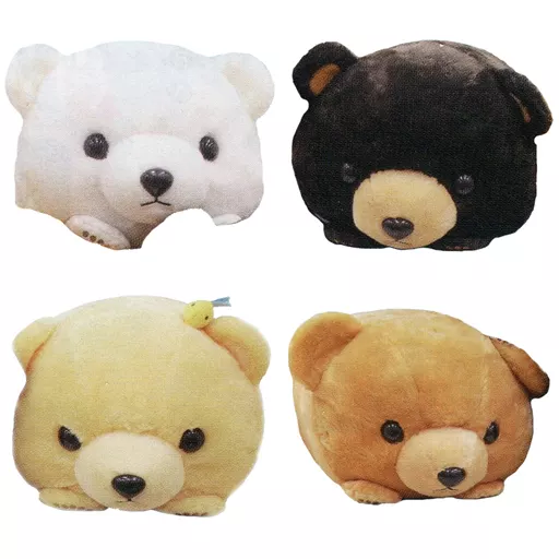 駿河屋 -<新品/中古>全4種セット つみっこまるくまポーラ BIGサイズ