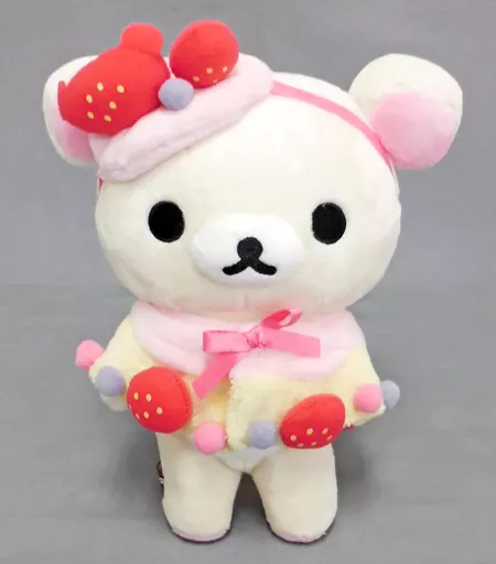 ぬいぐるみ　コリラックマ(いちごのタルト) バースデーケーキ ぬいぐるみ(福岡パルコ店3周年記念) 「リラックマ」 リラックマストア限定