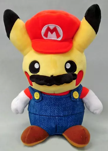 ぬいぐるみ　マリオピカチュウ ぬいぐるみ 「ポケットモンスター」 ポケモンセンター限定