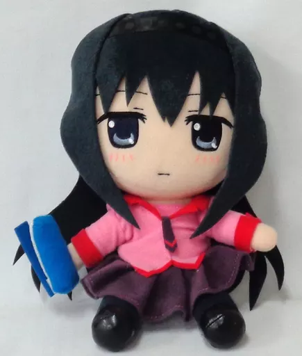 暁美ほむら 私立直江津高校 制服ver. Gift ぬいぐるみ MADOGATARI展 ぬいぐるみB（暁美ほむら 私立直江津高校制服 ver.）