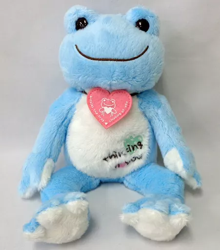 ピクルス(ブルー) ビーンドール thinking of you 2013 「pickles the frog-かえるのピクルス-」