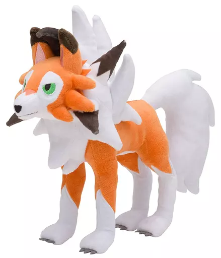 ぬいぐるみ　ルガルガン(たそがれのすがた) ぬいぐるみ 「ポケットモンスター」 ポケモンセンター限定