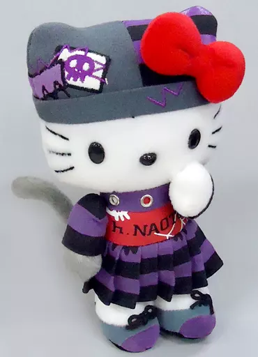 ハローキティ h.NAOTO　パンク　ぬいぐるみ 駿河屋 -<中古>キティ(パンク) ぬいぐるみ(M) 「ハローキティ×h.NAOTO