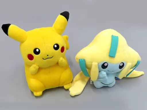 株主優待2003年当時ジラーチ＆ピカチュウ ぬいぐるみ ポケットモンスター 株主優待2003年当時 ポケットモンスターピカチュウ ぬいぐるみ 希少