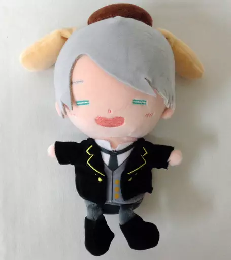 ヴィクトル・ニキフォロフ×ポムポムプリン　ぬいぐるみ ぬいぐるみ ポムポムプリン(ヴィクトル・ニキフォロフ) ぬいぐるみ(S