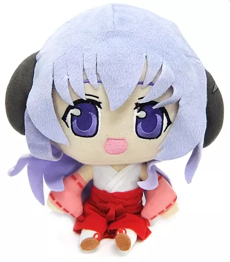 ひぐらしのなく頃に解 スーパーDXぬいぐるみ～古手梨花＆羽入～ 2体セット 駿河屋 -<中古>[破損品] 羽入 スーパーDXぬいぐるみ～古手梨花