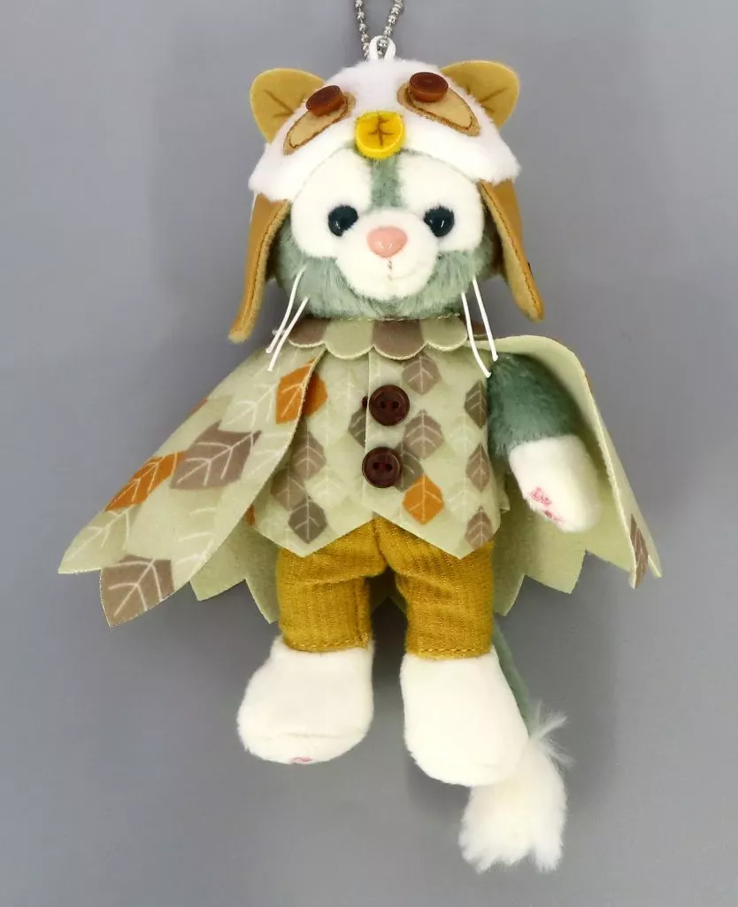 ぬいぐるみ　ジェラトーニ(ダッフィーたちの秋のぼうけん) ぬいぐるみバッジ 「Duffy and Friends-ダッフィー＆フレンズ-」 東京ディズニーシー限定