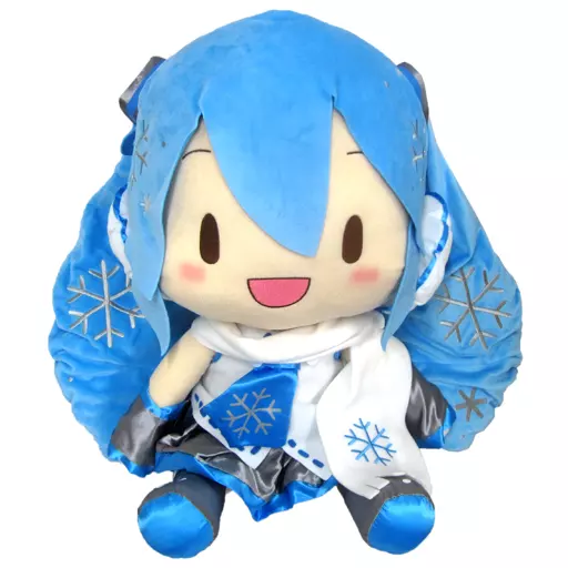 ぬいぐるみ　雪ミク どでかジャンボふわふわぬいぐるみ 「キャラクターボーカルシリーズ01 初音ミク」