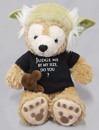 ぬいぐるみ　ダッフィー(スター・ウォーズ・ファン/ヨーダ) 12インチぬいぐるみ 「ディズニーベア」 ウォルト・ディズニー・ワールド・リゾート限定
