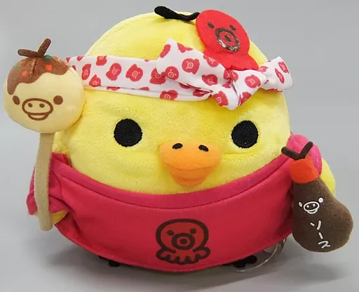 ぬいぐるみ　キイロイトリ(たこやき) あつめてぬいぐるみ 関西スーベニアテーマ 「リラックマ」 リラックマストア限定