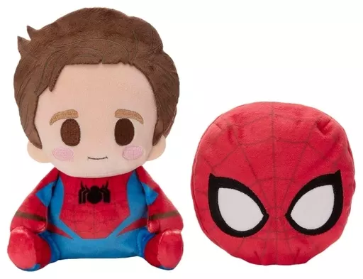 ぬいぐるみ　ピーター・パーカー(スパイダーマン) クロスバディーズ マスク付ぬいぐるみ(S) 「マーベル」二手