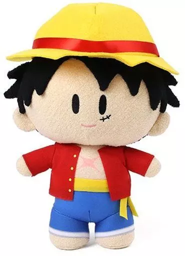 ぬいぐるみ　モンキー・D・ルフィ よりぬい 「ワンピース」二手