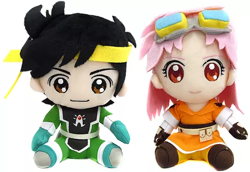 ぬいぐるみ　全2種セット おすわりぬいぐるみvol.2 ポップ＆マァム 「ドラゴンクエスト ダイの大冒険」